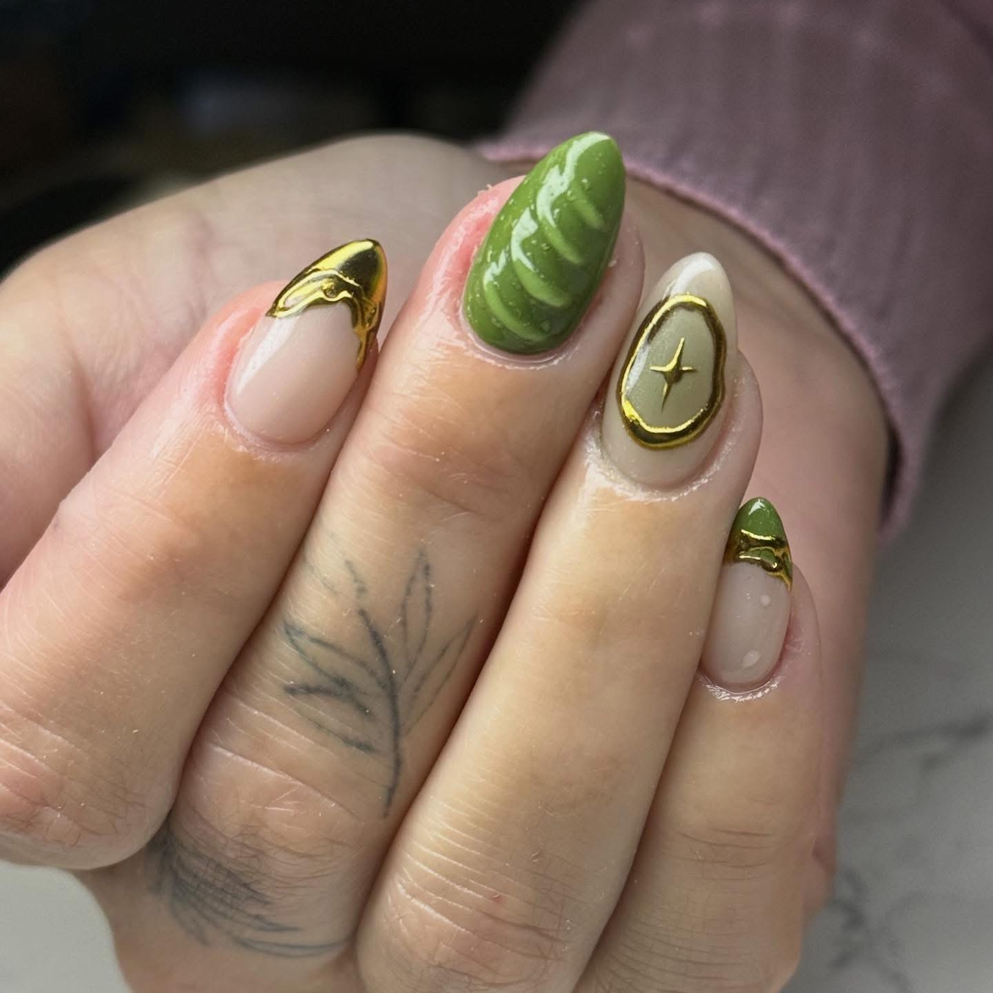Gold & Sage by Abbi