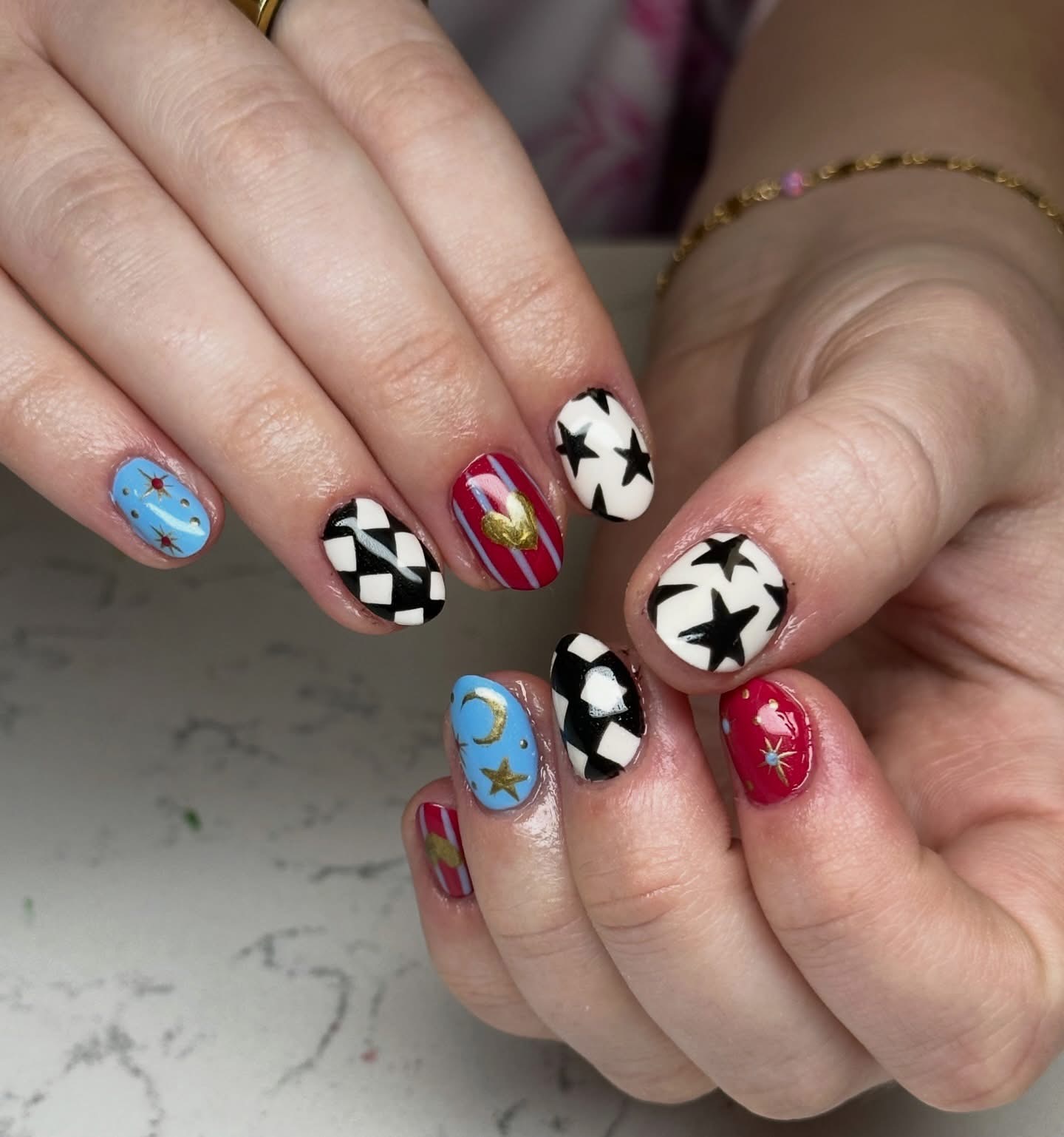 Stars & Checks by Kelly